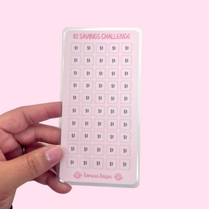 $1 Savings Challenge | Laminated Cardstock