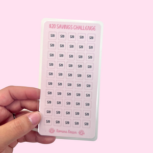 $20 Savings Challenge | Laminated Cardstock