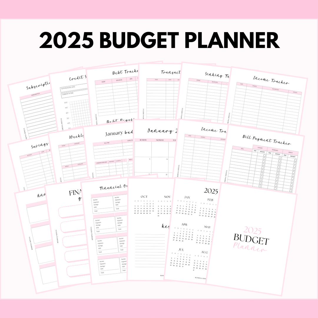 2025 Budget Planner | PDF Printable | 8.5x11 | Pink & Gray – Romina Rossa 2025-budget-planner-pdf-printable-8-5x11-pink-gray-romina-rossa