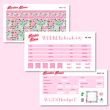 August 2025 Deluxe Budget Kit | 7x9, 8.5x11 & Petite Monthly Planner
