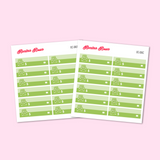 Bill Due Stickers | EC Colorful