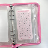 Savings Challenge Starter Bundle | A6/Personal Rings Budget Binder