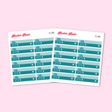 Bill Due Stickers | EC Colorful