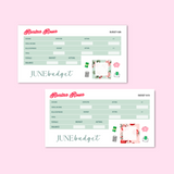 June 2025 Budget Kit | 7x9, 8.5x11 & Petite Monthly Planner