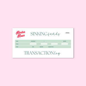 June 2025 Sinking Funds Kit | 7x9, 8.5x11, & Petite Monthly Planner