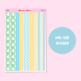 MK-125 | Baby Mickey - Weekly Sticker Kit Sheets