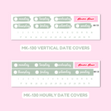 MK-130 | Grateful & Thankful - Weekly Sticker Kit Sheets