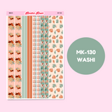 MK-130 | Grateful & Thankful - Weekly Sticker Kit Sheets