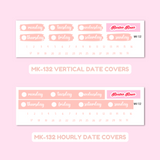 MK-132 | Gingerbread Christmas - Weekly Sticker Kit Sheets