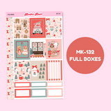 MK-132 | Gingerbread Christmas - Weekly Sticker Kit Sheets