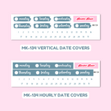 MK-134 | Winter Coziness - Weekly Sticker Kit Sheets