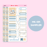 MK-134 | Winter Coziness - Weekly Sticker Kit Sheets