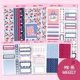 MK-95 | Blue Fable - Weekly Sticker Kit | Hourly & Vertical