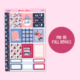 MK-95 | Blue Fable - Weekly Sticker Kit | Hourly & Vertical