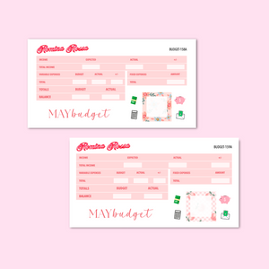 May 2025 Budget Kit | 7x9, 8.5x11 & Petite Monthly Planner