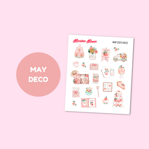 May 2025 Decorative Stickers