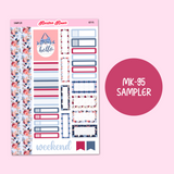 MK-95 | Blue Fable - Weekly Sticker Kit | Hourly & Vertical