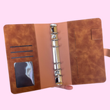 Sedona Brown Personal Rings A6 Budget Binder | Neutral Collection