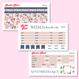 November 2025 Deluxe Budget Kit | 7x9, 8.5x11 & Petite Monthly Planner