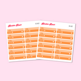 Bill Due Stickers | EC Colorful