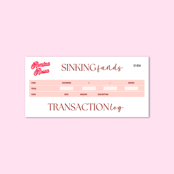 October 2025 Sinking Funds Kit | 7x9, 8.5x11, & Petite Monthly Planner