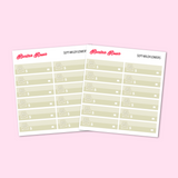 Bill Due Stickers | EC Wildflowers