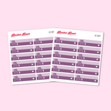 Bill Due Stickers | EC Colorful