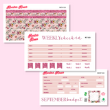 September 2025 Deluxe Budget Kit | 7x9, 8.5x11 & Petite Monthly Planner