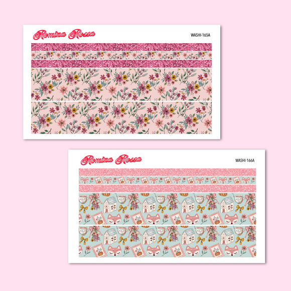 September 2025 Washi Kit | 7x9, 8.5x11 & Petite Monthly