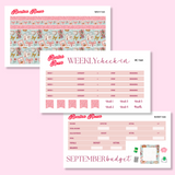 September 2025 Deluxe Budget Kit | 7x9, 8.5x11 & Petite Monthly Planner