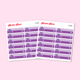 Bill Due Stickers | EC Colorful