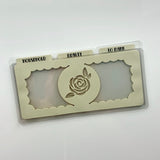 Non-Customized Cash Envelope Header Stickers - Clear Sticker Paper