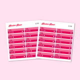 Bill Due Stickers | EC Colorful