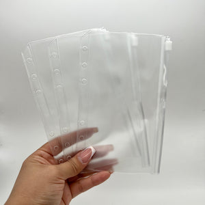 Zipper Cash Envelopes | Personal & A7 Rings Budget Binder