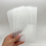 2-Pocket Side Loading Insert | Personal Rings Budget Binder
