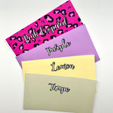 Cash Wallet Dividers - Custom Categories & Color