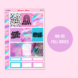 MK-85 | Rainbow Leopard - Weekly Sticker Kit Sheets