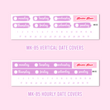 MK-85 | Rainbow Leopard - Weekly Sticker Kit Sheets