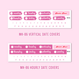 MK-86 | Butterfly Garden - Weekly Sticker Kit Sheets
