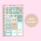 MK-90 | Coastal - Weekly Sticker Kit Sheets