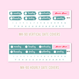 MK-90 | Coastal - Weekly Sticker Kit Sheets