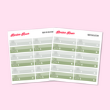 Bill Due Stickers | EC In Bloom