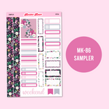 MK-86 | Butterfly Garden - Weekly Sticker Kit Sheets