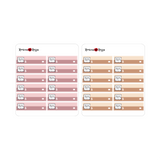 Neutral Bill Due Stickers