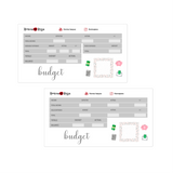 Neutral Budget Kit | 7x9 8.5x11 & Petite Monthly Planner