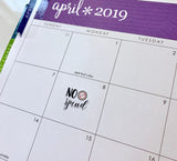 No Spend Stickers - Decorative Planner Stickers