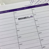 Car Insurance Due Stickers - Decorative Planner Stickers