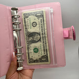 Zipper Cash Envelopes | Personal & A7 Rings Budget Binder
