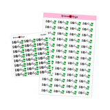 Payday Stickers - Decorative Planner Stickers